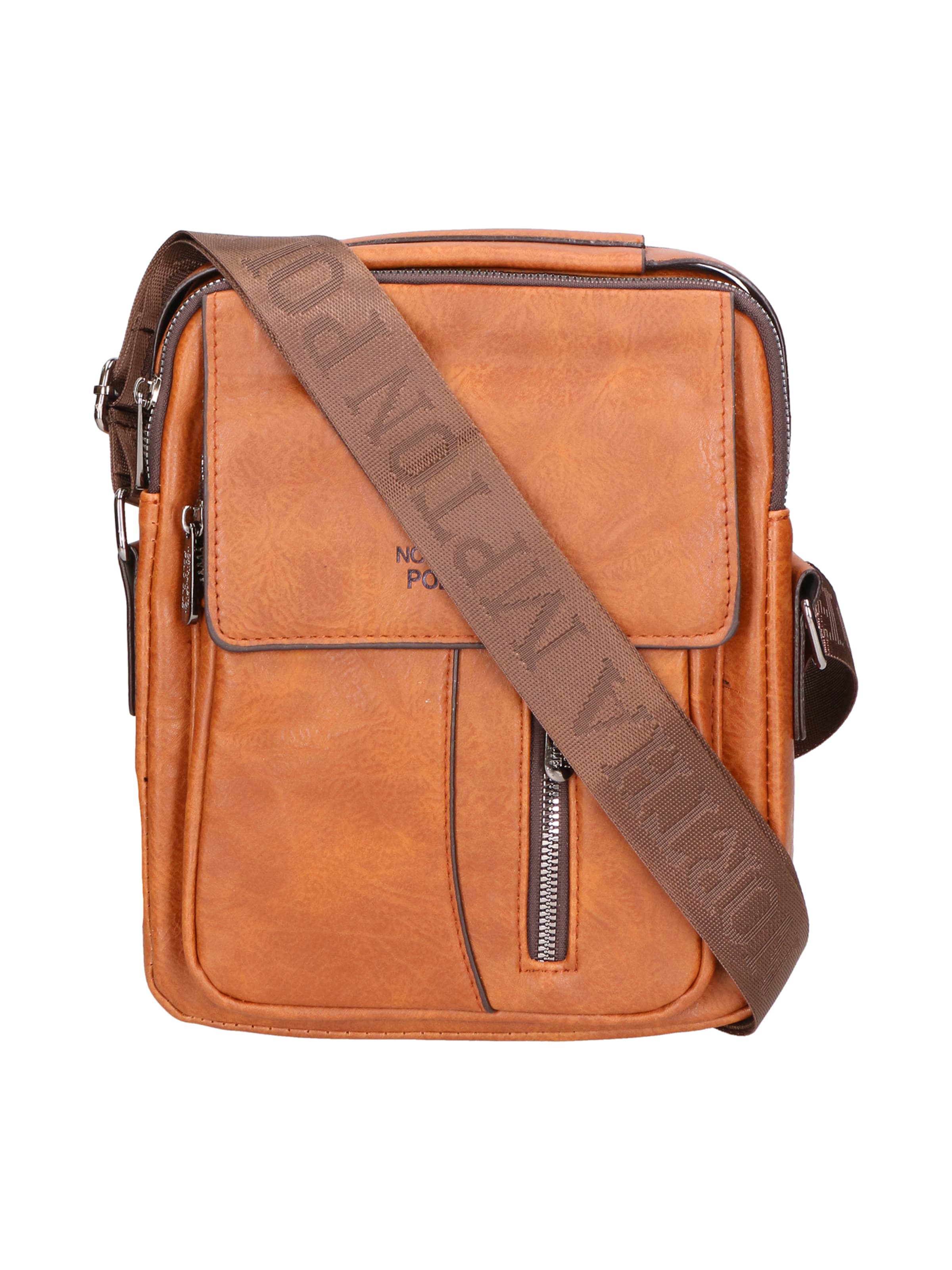 Borsa a tracolla di Northampton Polo Club in marrone