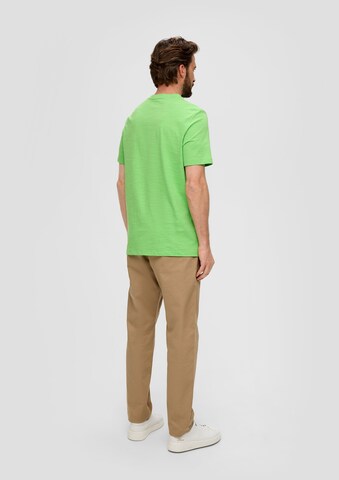 T-Shirt s.Oliver en vert : derrière