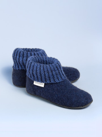 Gottstein Hausschuh 'Hüttenschuhe Alpine Boot FE' in Blau