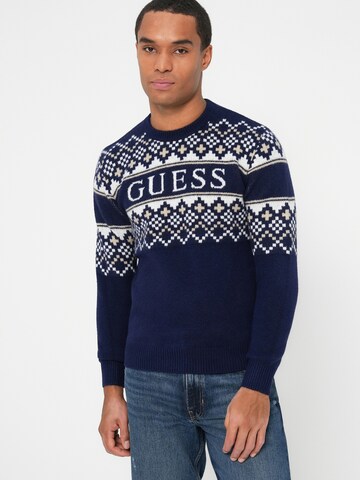 GUESS - Pullover em azul