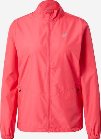 ASICS - Chaqueta deportiva 'Core' en rojo: frente