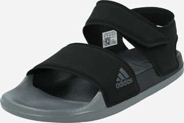 ADIDAS SPORTSWEAR Plážová/koupací obuv 'Adilette' – černá: přední strana