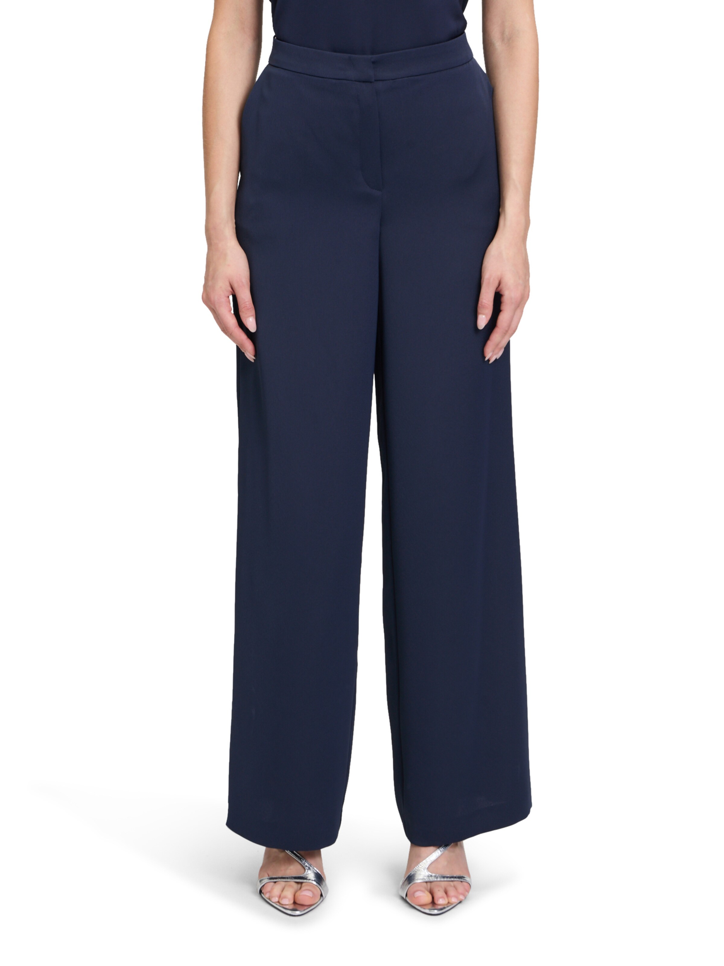 Regular Pantalon Vera Mont en bleu : devant
