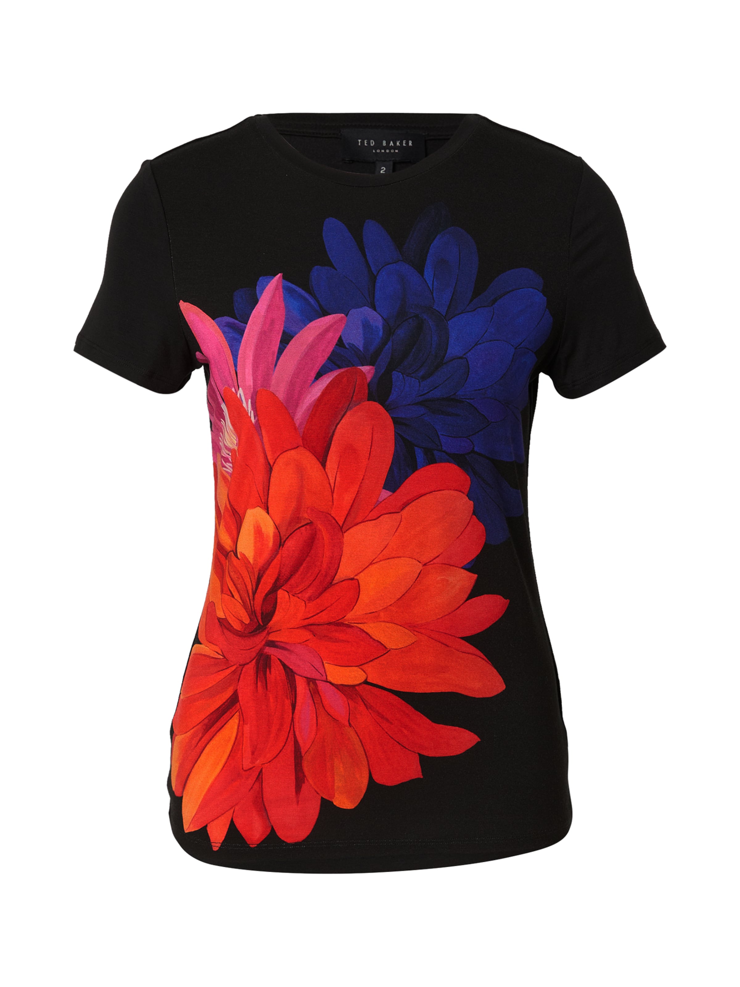 Ted Baker Shirts i blå / pink / orangerød / sort, Produktvisning