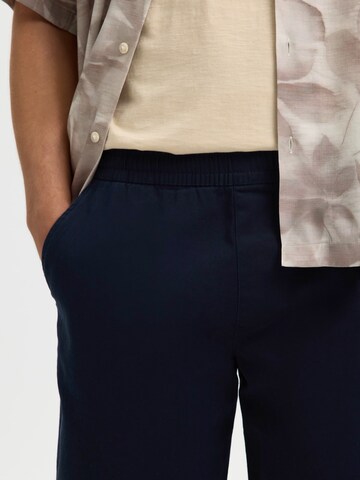 SELECTED Regular Trousers 'SLHHarvey' in Blue