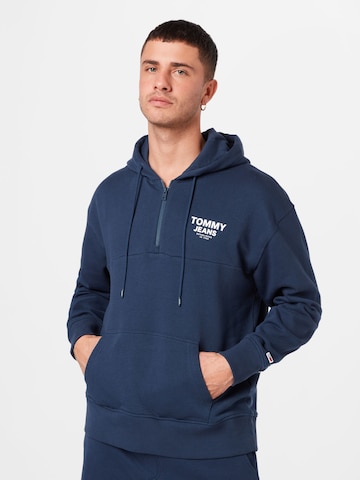 Tommy Jeans Sweatshirt in Blau: predná strana