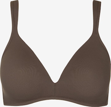 Lisca T-shirt Bra 'Maya' in Brown: front