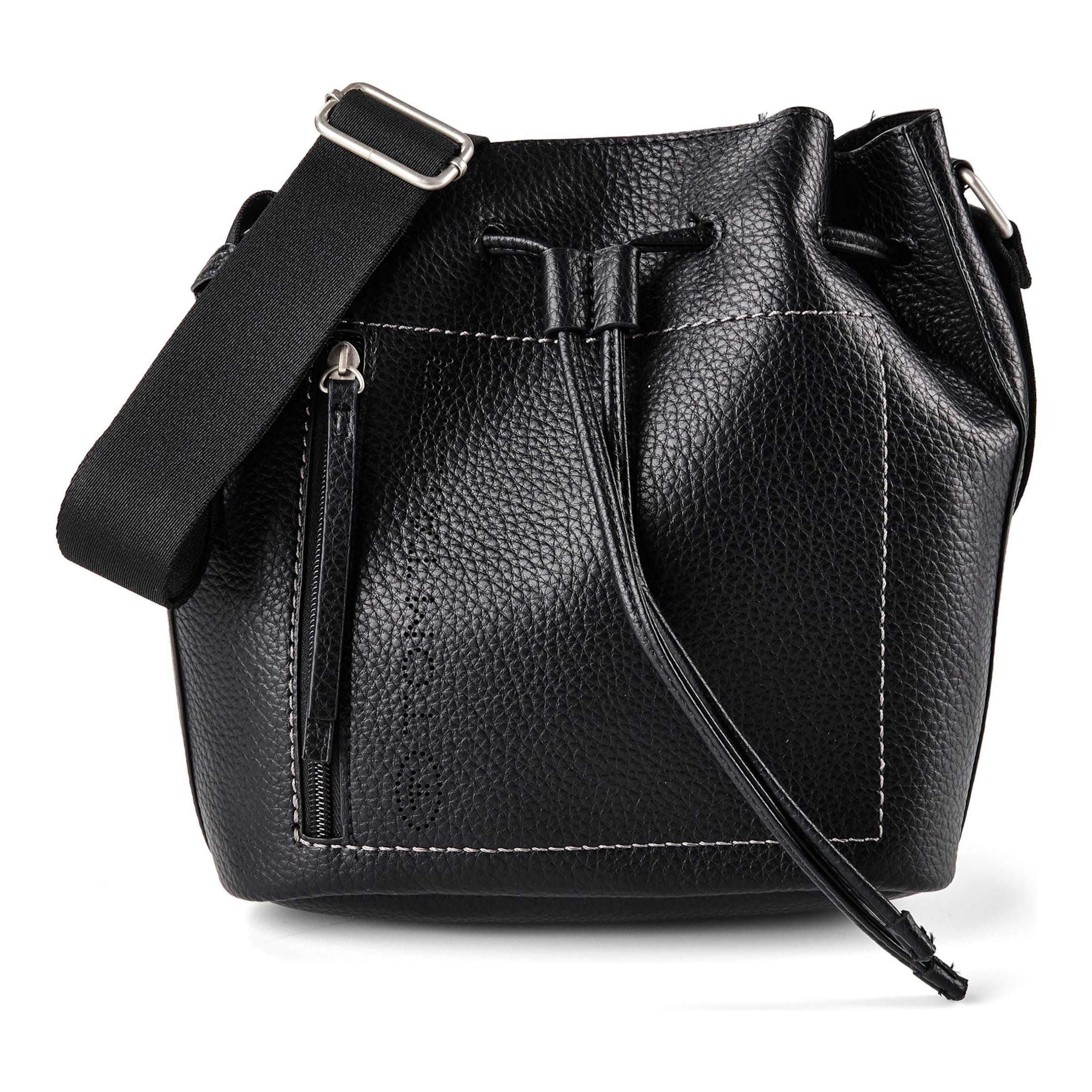 Sac à bandoulière 'Analisa' TOM TAILOR en noir : devant