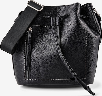 Borsa a tracolla 'Analisa' di TOM TAILOR in nero: frontale