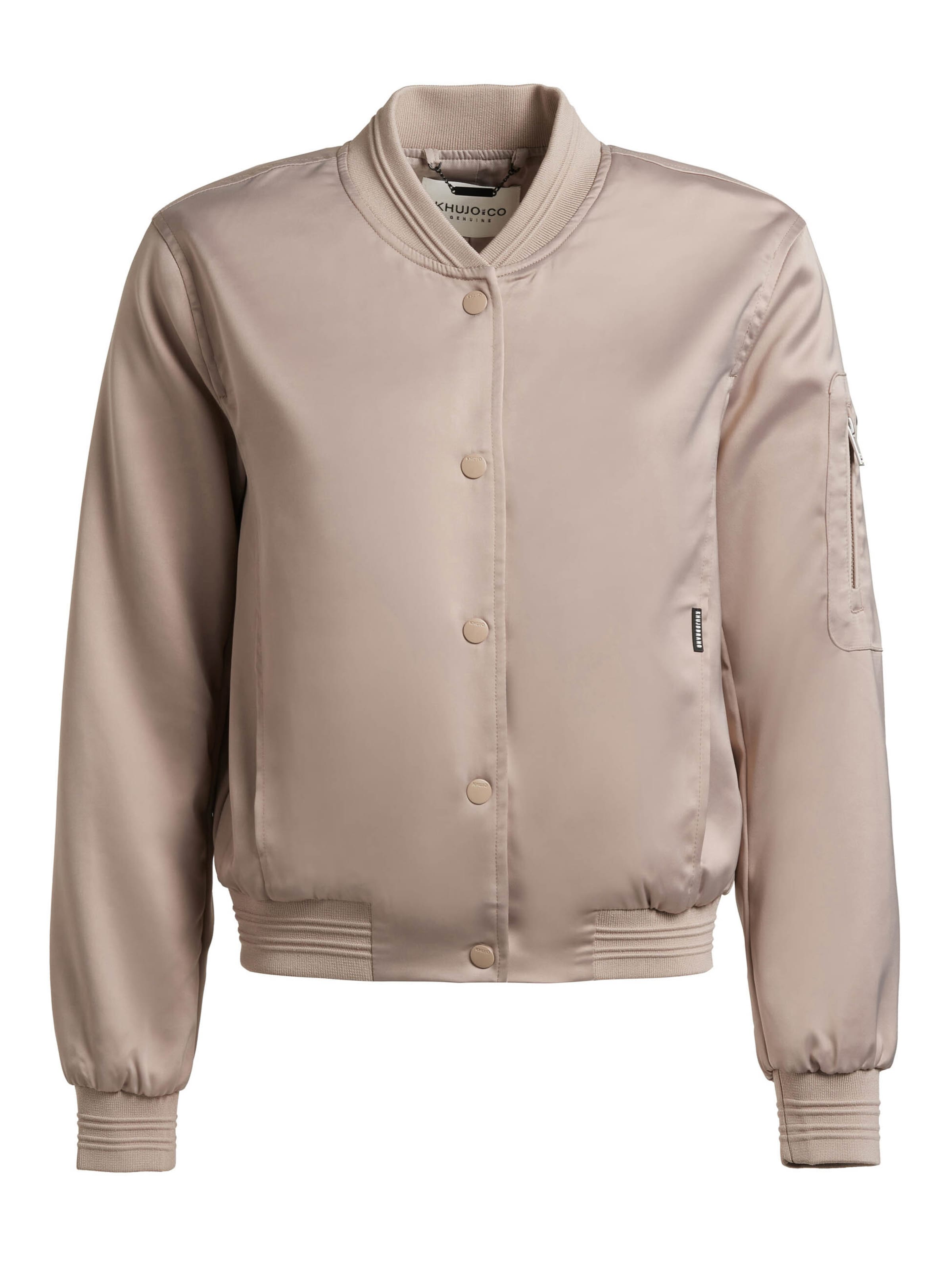 Veste mi-saison 'Tami' khujo en beige : devant