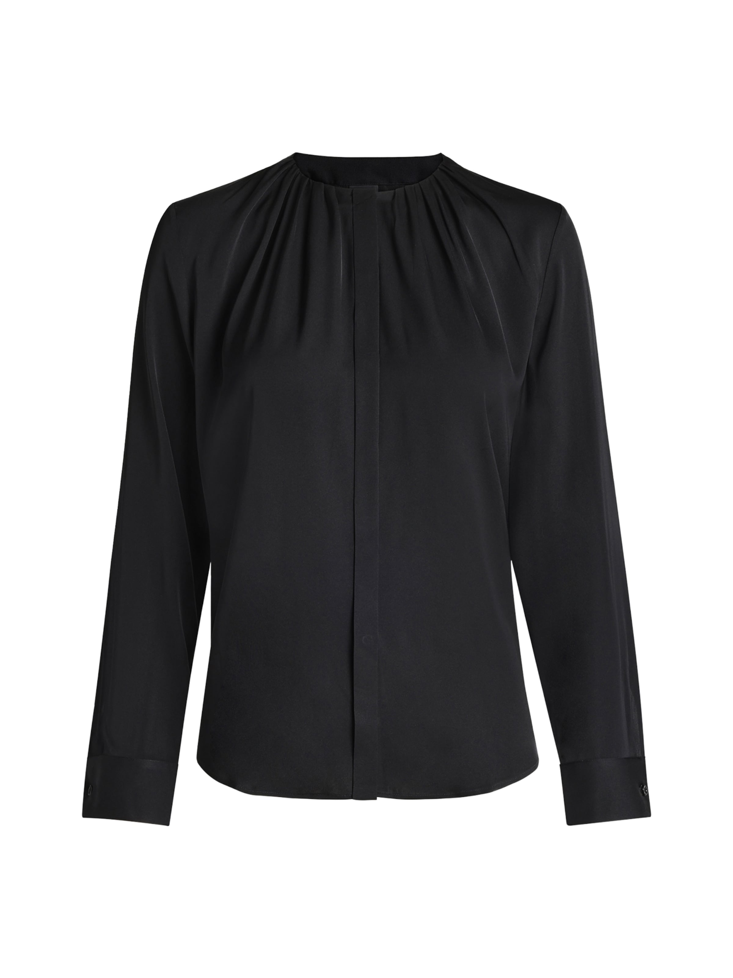 BOSS Blouse 'Banorah' in Zwart: voorkant
