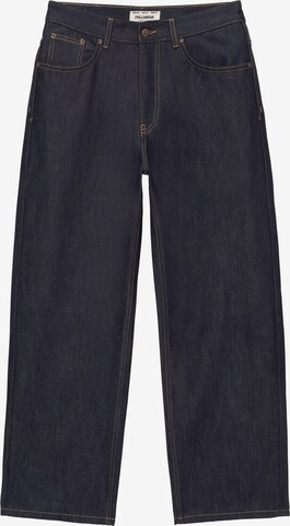 Pull&Bear Loosefit Jeans in Blauw: voorkant