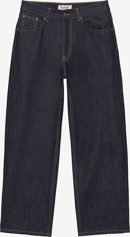 Pull&Bear Loosefit Jeans in Blauw: voorkant