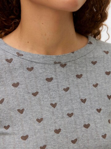 VERO MODA Shirt 'THERESE' in Grijs