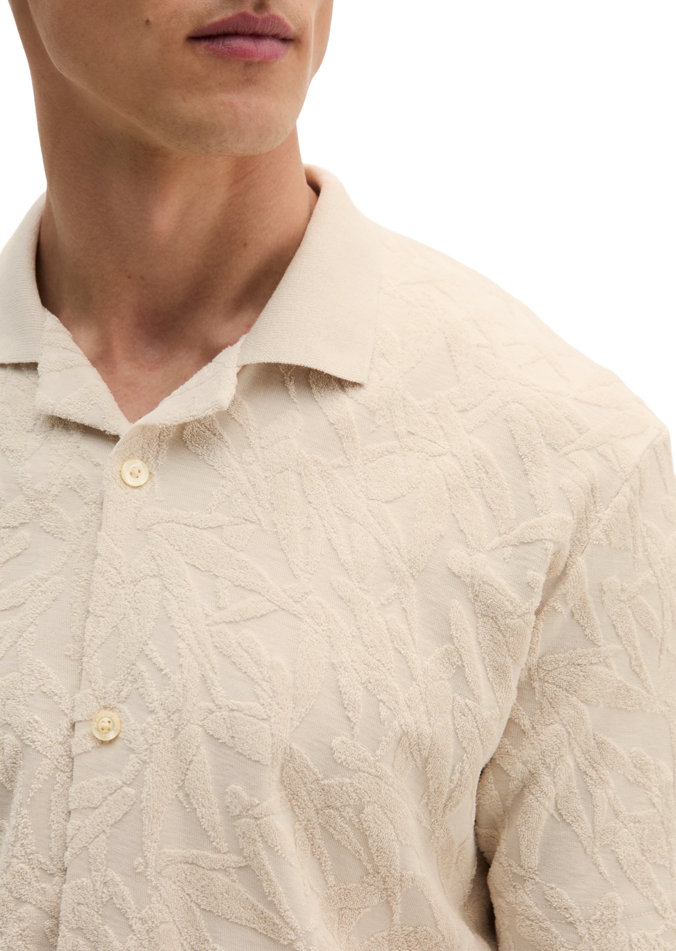 Coupe regular Chemise Marc O'Polo en beige