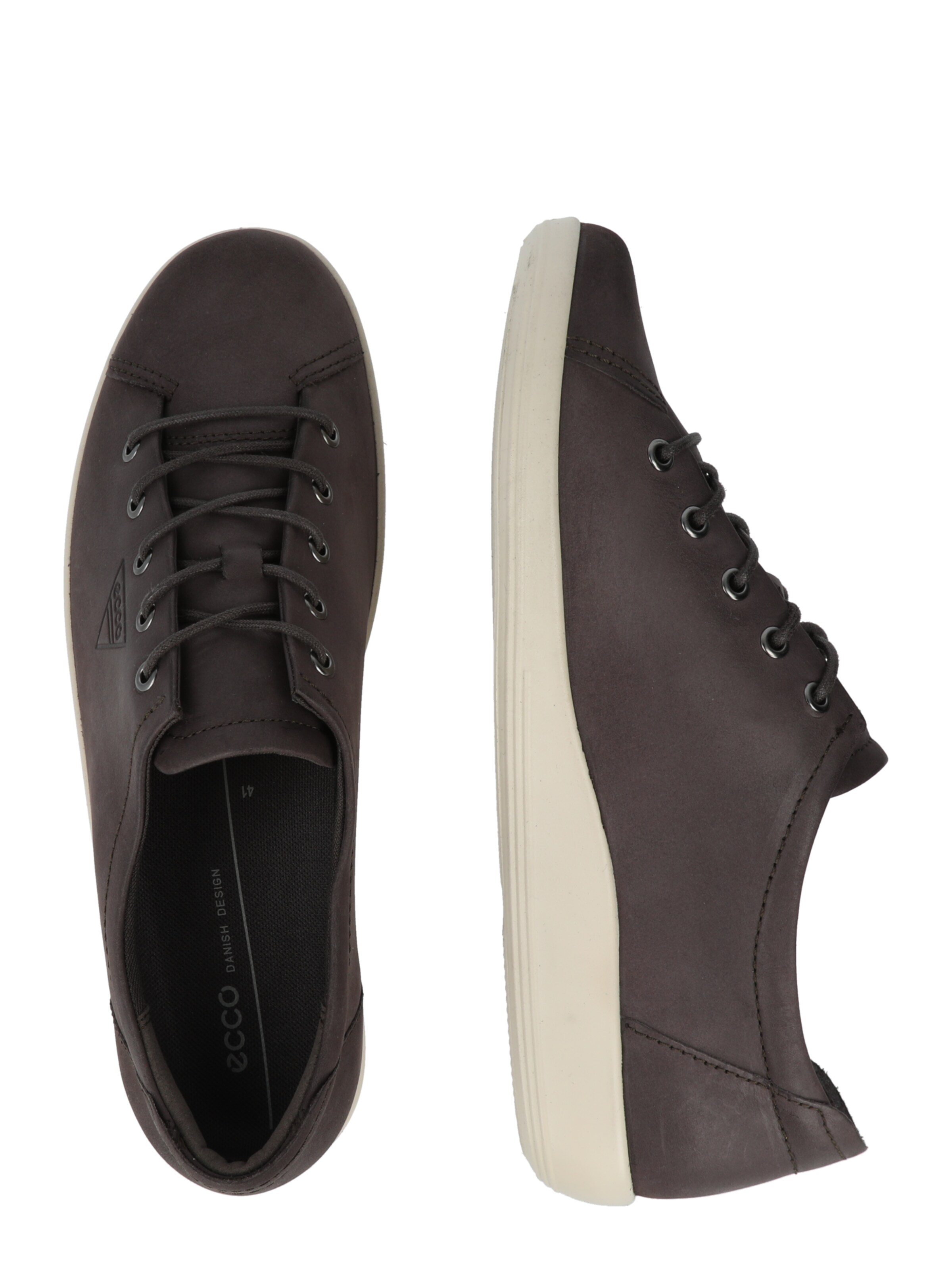 ECCO Ниски маратонки 'Soft 2.0' в кафяво