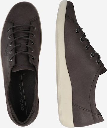 ECCO Athletic lace-up shoe 'Soft 2.0' in Brown