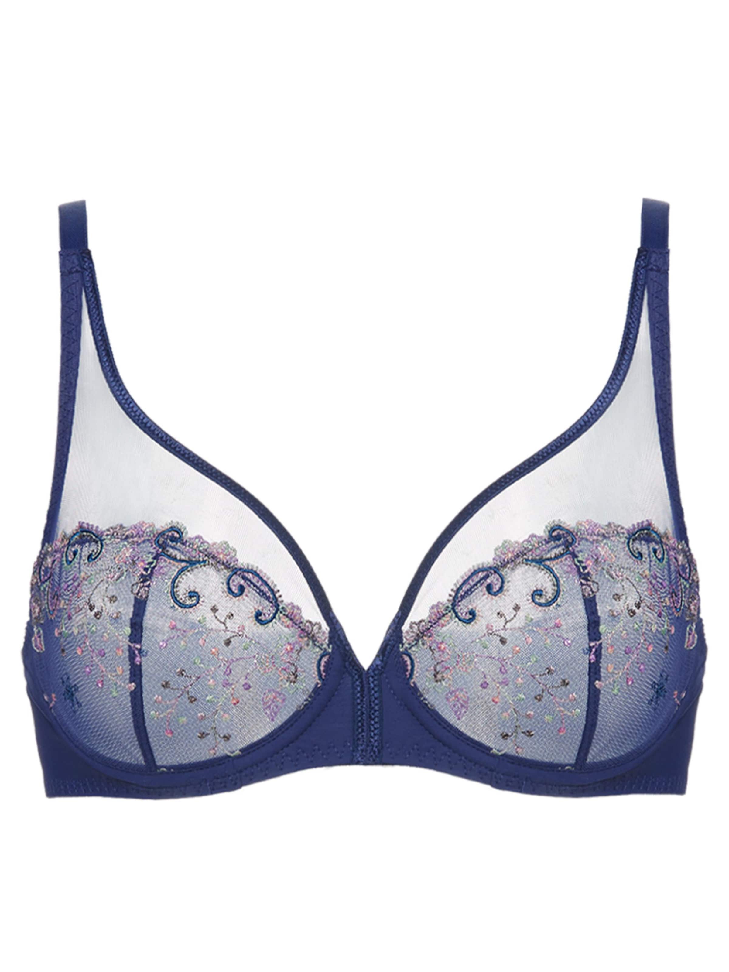 Simone Perele BH 'Délice' in Blauw: voorkant