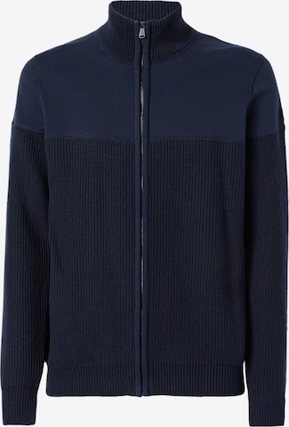 North Sails Knit Cardigan in Blue: front