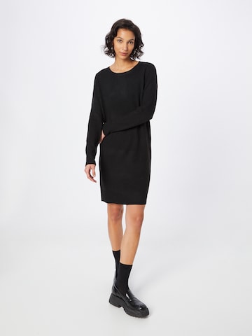 ONLY Stickad klänning 'RICA' i svart: framsida