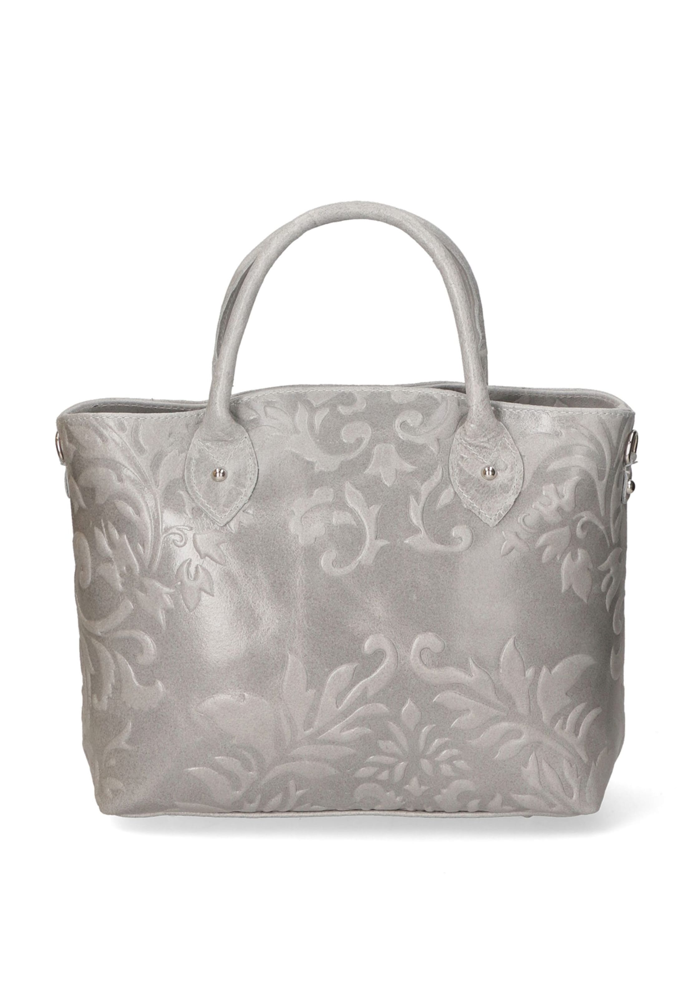 CHICCA BORSE Handbag in Grey: front