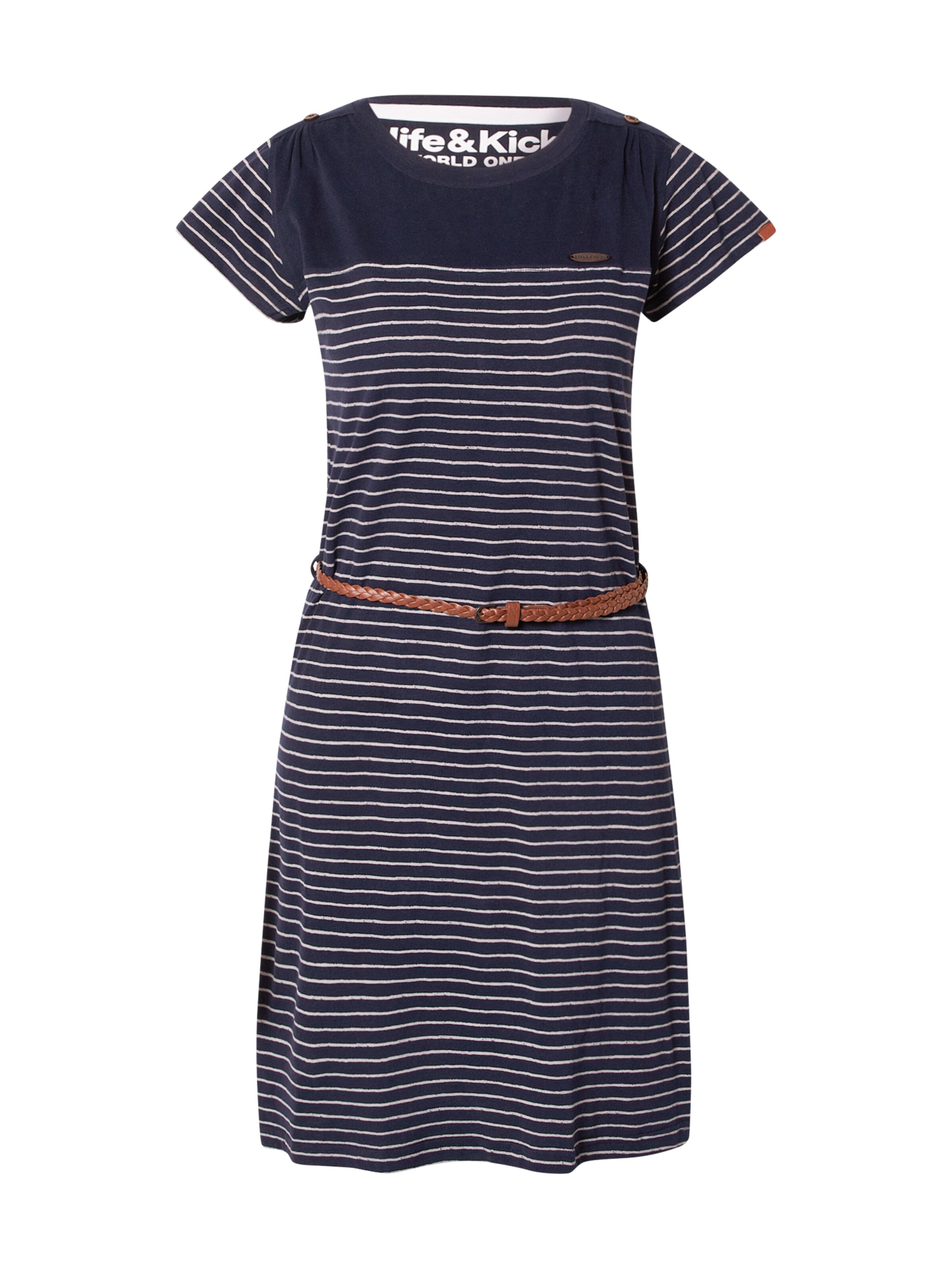 alife & kickin Dress in Blue: front