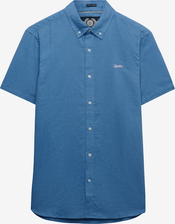 Superdry & Co Hemd in Blau: Vorderseite