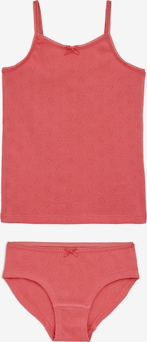 rožinė WE Fashion Miego kostiumas: priekis