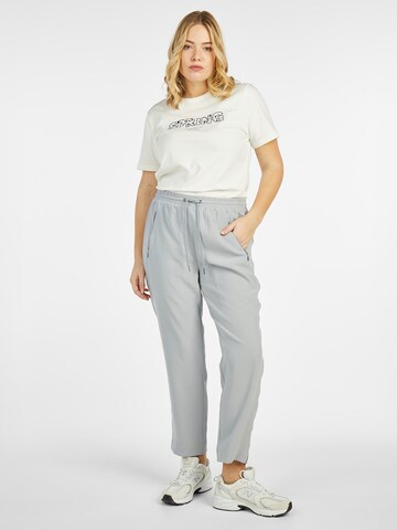 Lovely Sisters Regular Pleat-Front Pants 'Hermine' in Grey