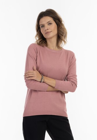 Pull-over usha BLACK LABEL en rose : devant