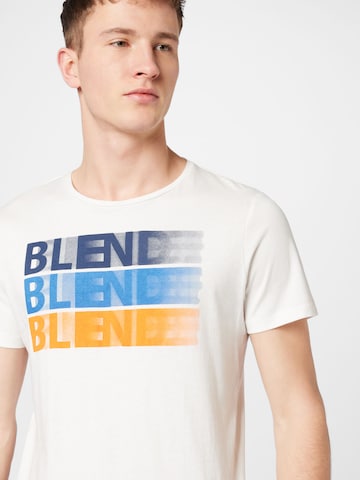 BLEND قميص بلون أبيض