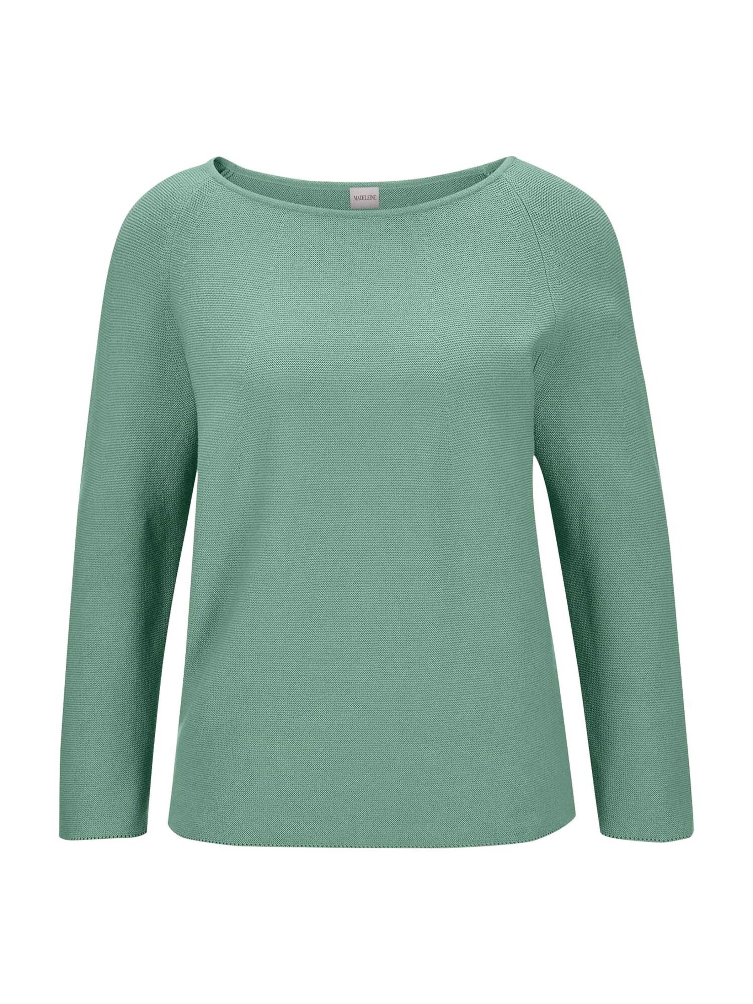 Pull-over MADELEINE en vert : devant