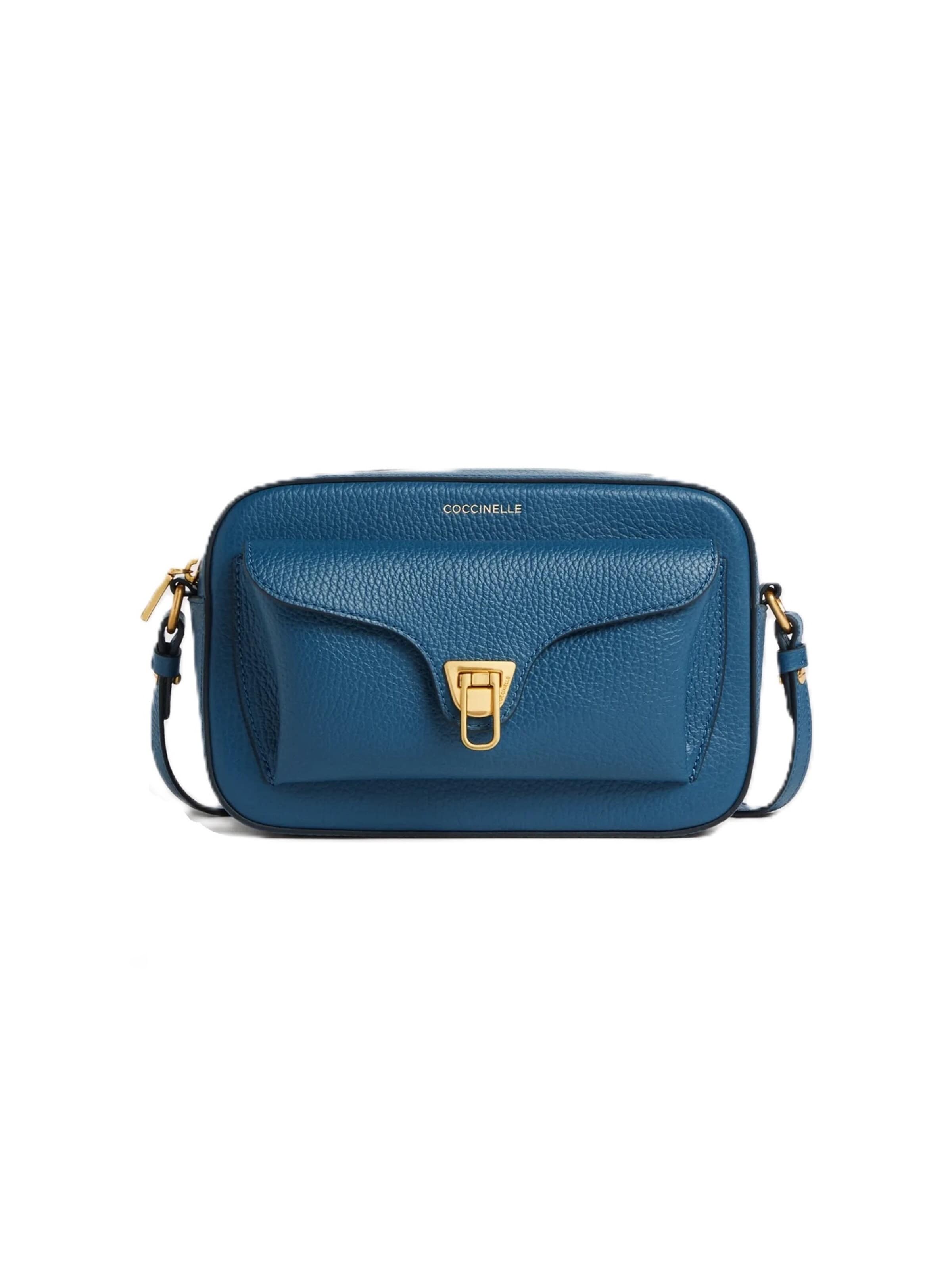 Coccinelle Shoulder Bag 'E1MF6150201' in Blue: front