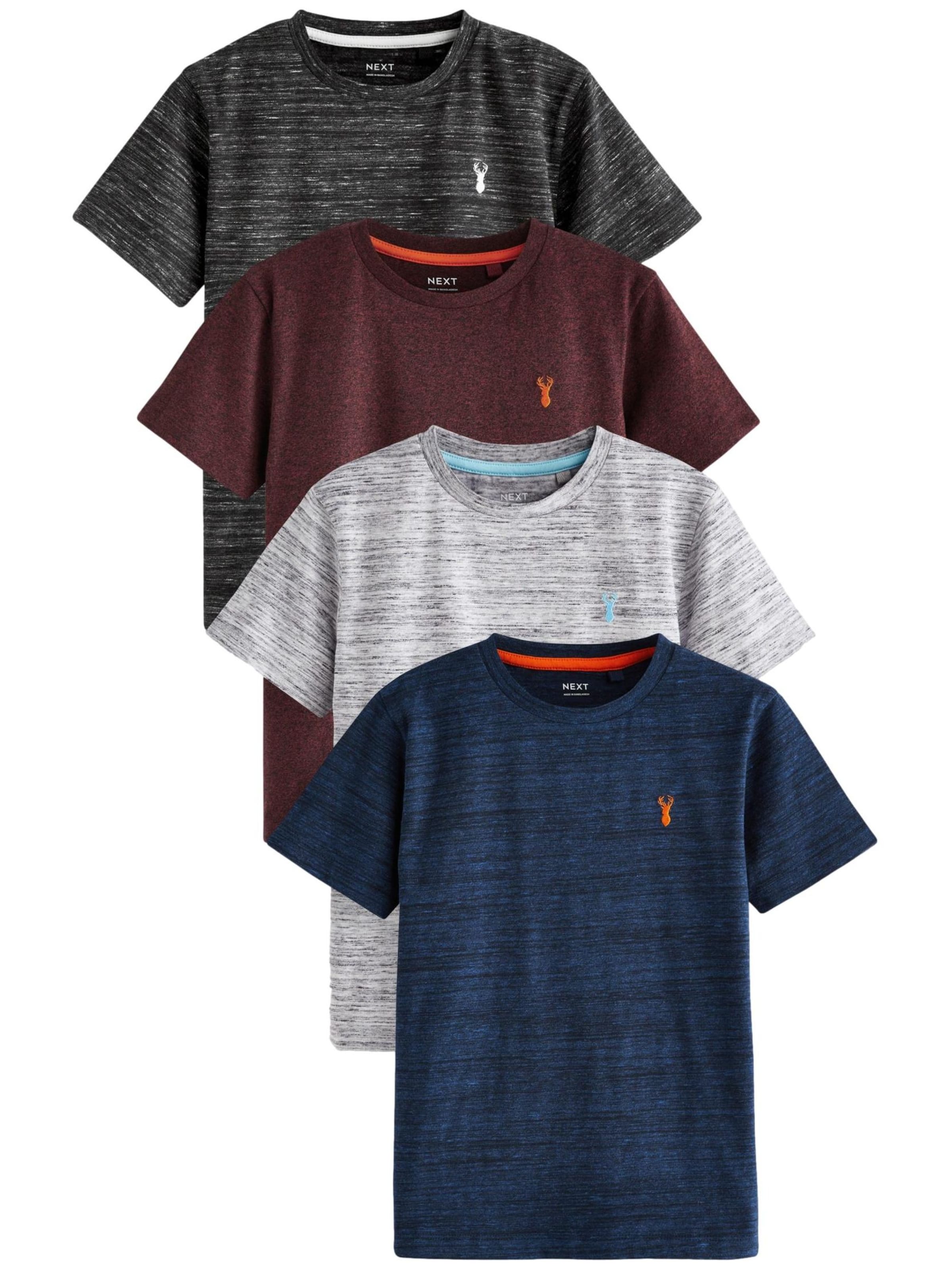 Next T-shirt i blandade färger: framsida