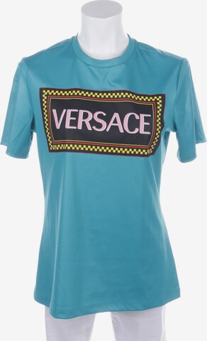 VERSACE Top & Shirt in XS in Blue: front