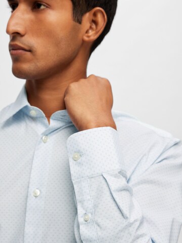 SELECTED Slim fit Overhemd 'SLHSoho' in Wit