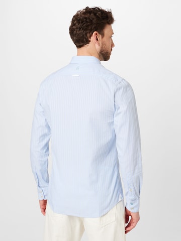 COLOURS & SONS Regular fit Button Up Shirt in Blue