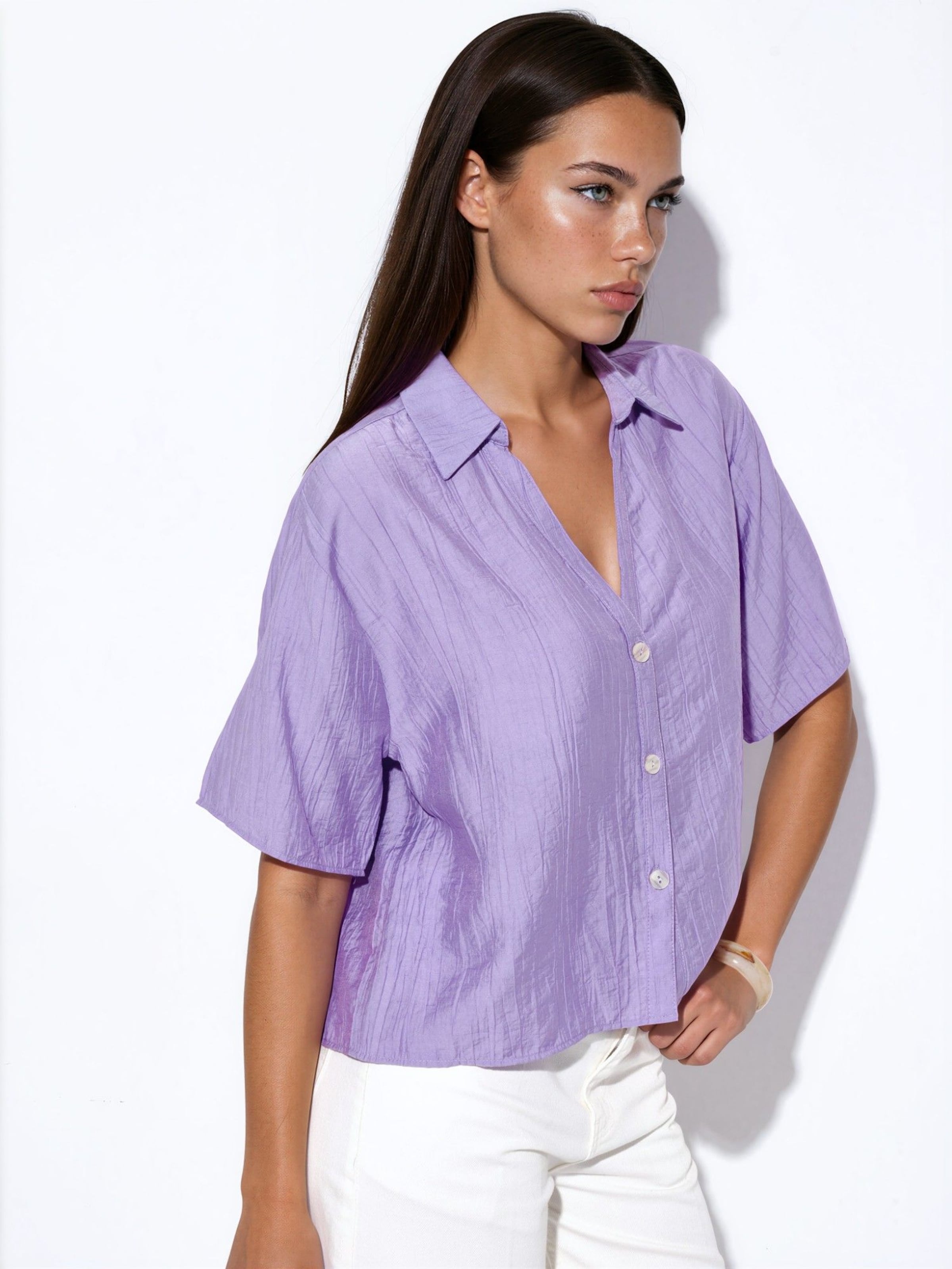 Busem - Camisa em roxo