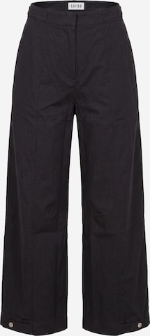Wide Leg Pantalon 'Bianca' EDITED en noir : devant