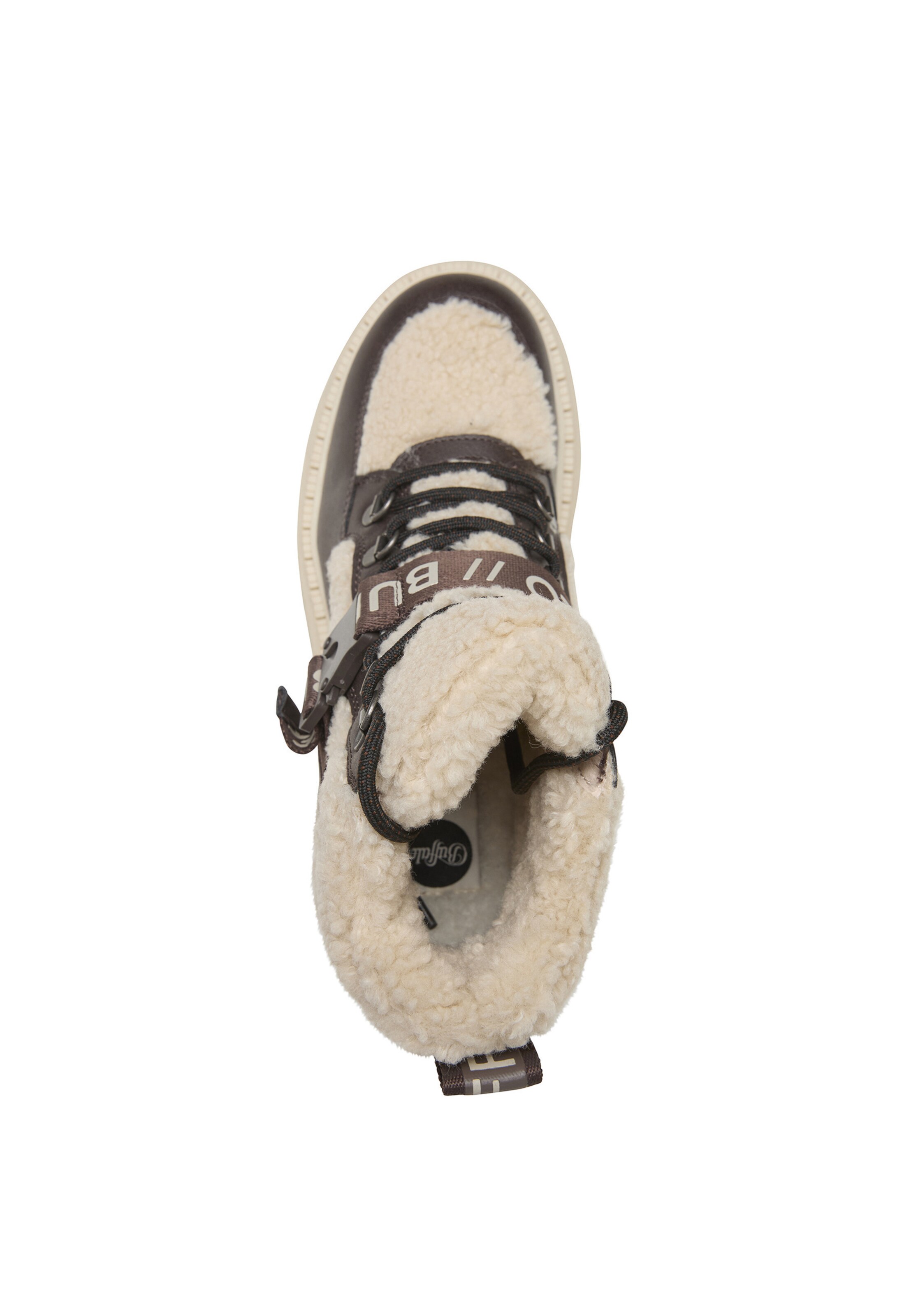 Bottines à lacets 'Aspen' BUFFALO en beige
