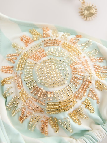 Next Triangel Bikinitop in Groen
