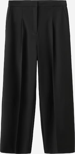 MANGO Hlače s naborima u crna, Pregled proizvoda