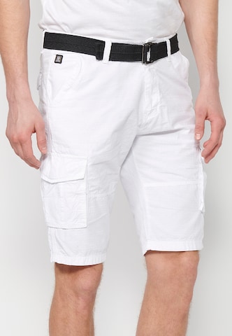 KOROSHI Normalny krój Spodnie w kolorze biały