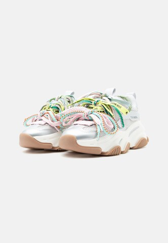 STEVE MADDEN - Zapatillas deportivas bajas 'Pryce' en plata: frente