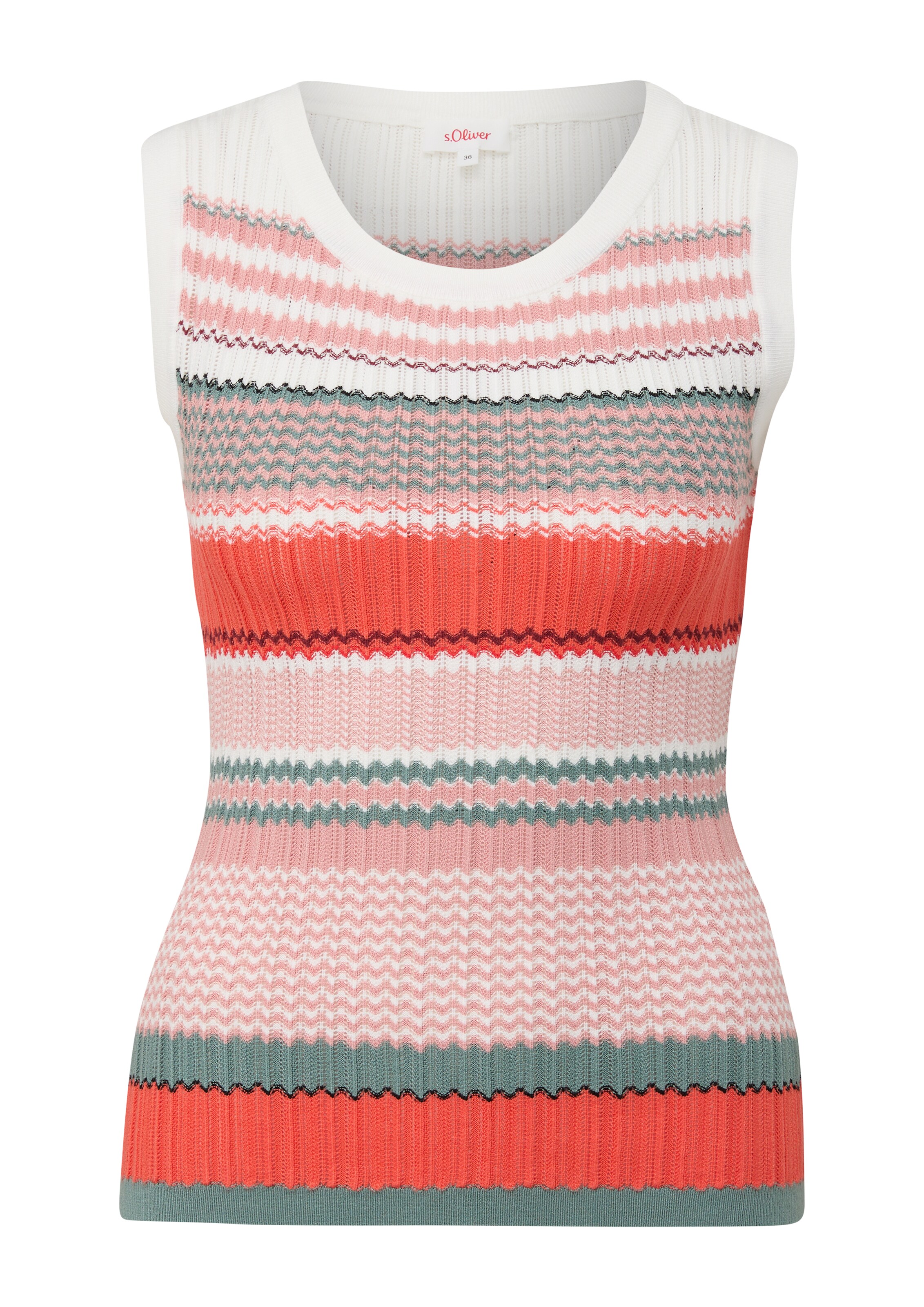 Tops en tricot s.Oliver en mélange de couleurs : devant