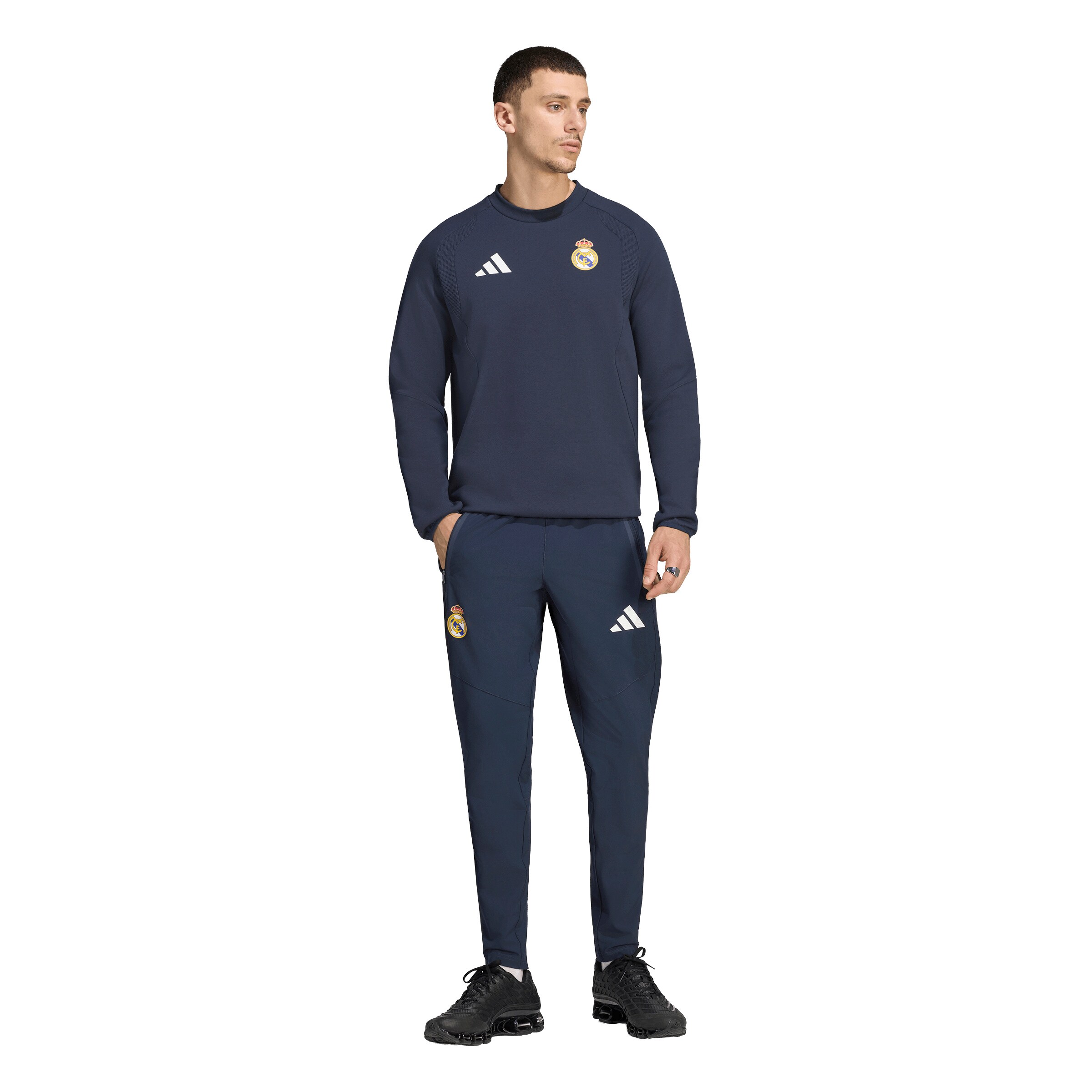 ADIDAS PERFORMANCE Спортивный свитшот 'REAL' в Синий