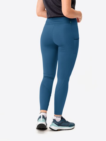VAUDE Slim fit Outdoor trousers 'Essential  TH' in Blue
