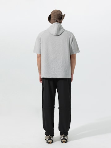 YOUTHUP Shirt 'Kopffrei' in Grey
