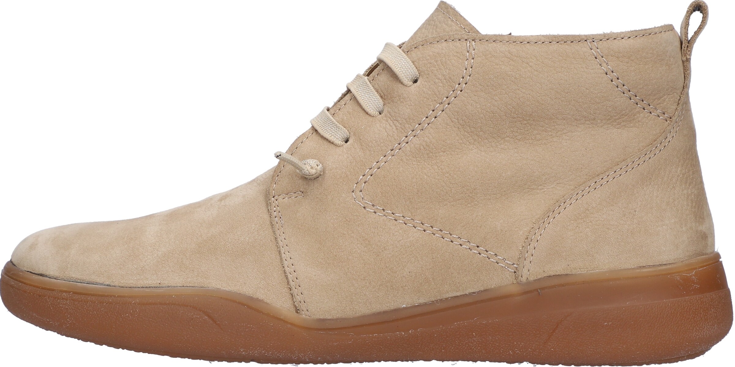WALDLÄUFER Lace-Up Ankle Boots in Beige