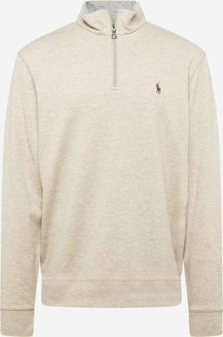 Sweat-shirt Polo Ralph Lauren en beige : devant